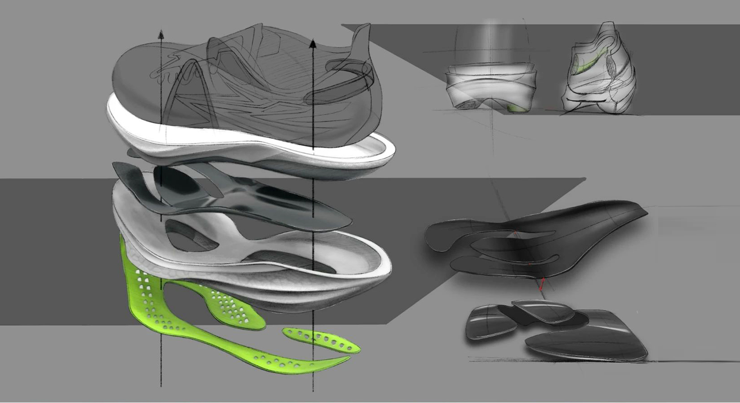 回收脂肪族环保鞋垫